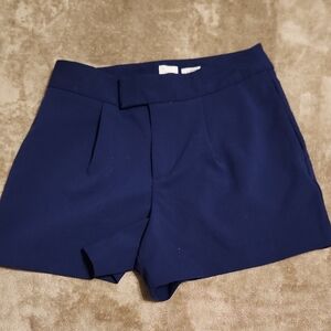 a new day Women's High Waist Shorts - Navy Blue